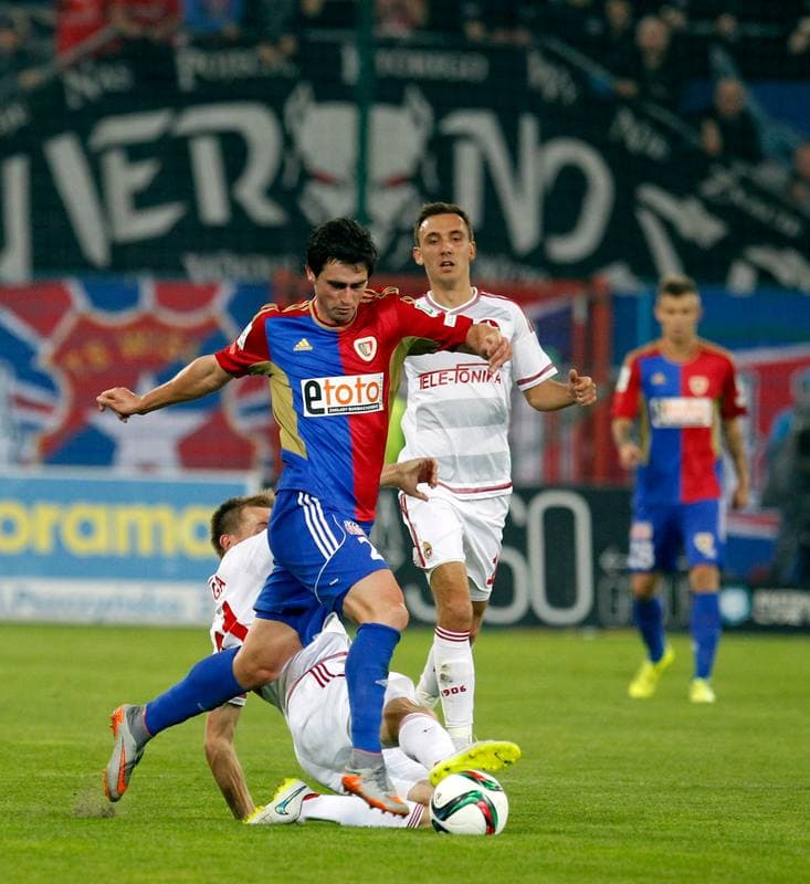Football. PKO BP Ekstraklasa. Piast Gliwice - Wisla Krakow. 03.10.2015
