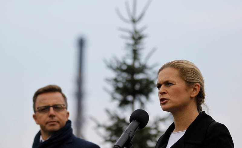 Barbara Nowacka. Press Conference. 08.10.2015
