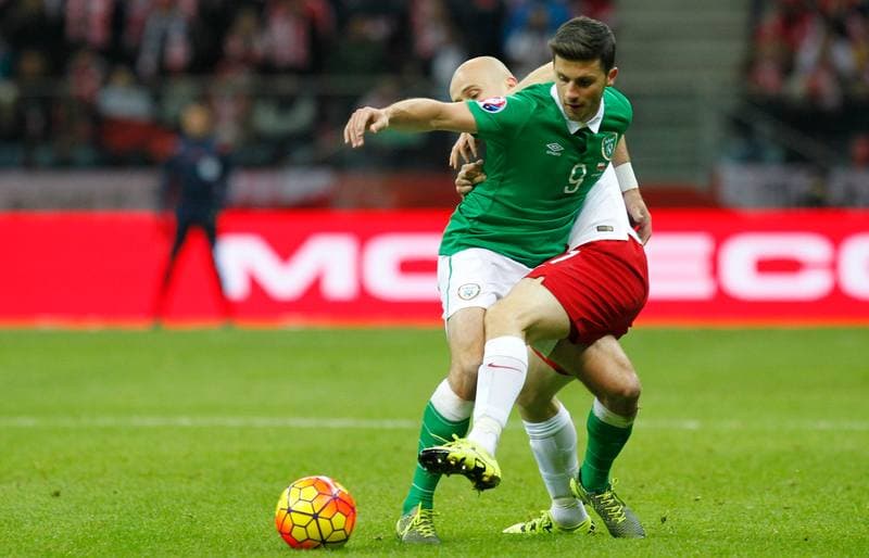 Football. UEFA Euro Qualifiers. Poland - Ireland. 11.10.2015