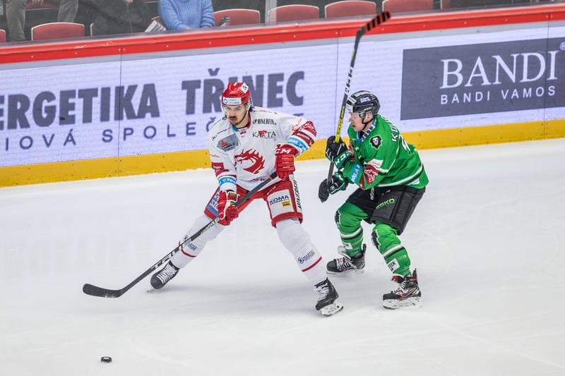 Ice Hockey. Tipsport Extraliga. HC Ocelari Trinec - BK Mlada Boleslav. 12.02.2020