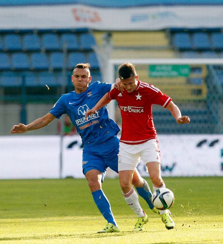 Football. PKO BP Ekstraklasa. Wisla Krakow - Termalica Bruk-Bet Nieciecza. 18.10.2015