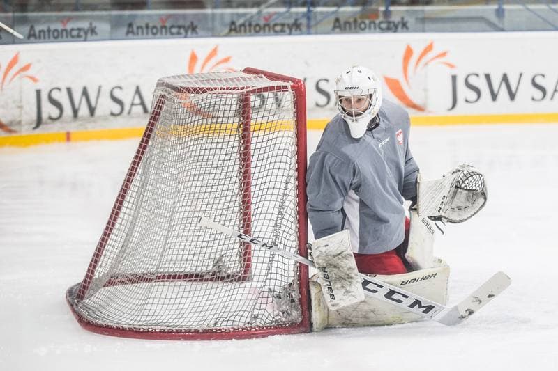 Ice Hockey. Poland national team. Training. 02.11.2020