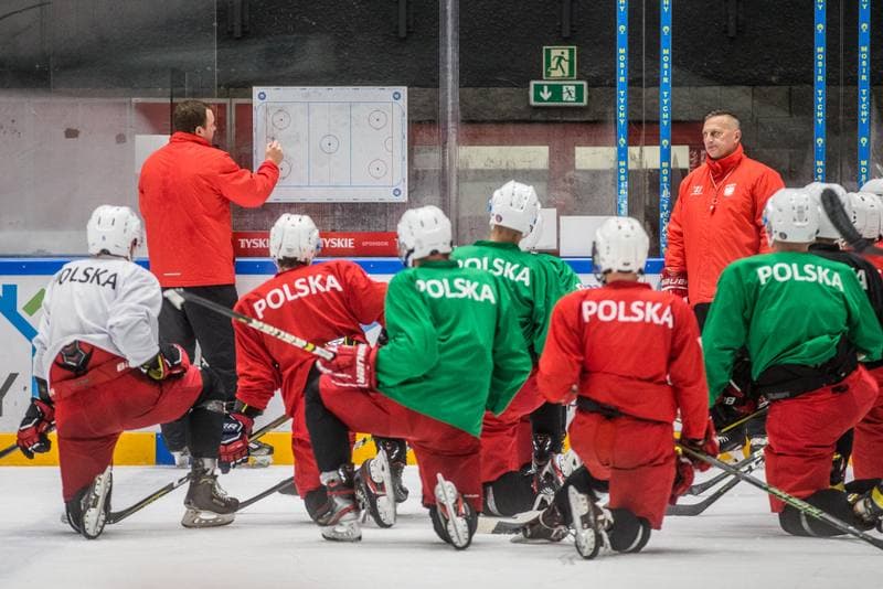 Ice Hockey. Poland U20. Training. 02.11.2020