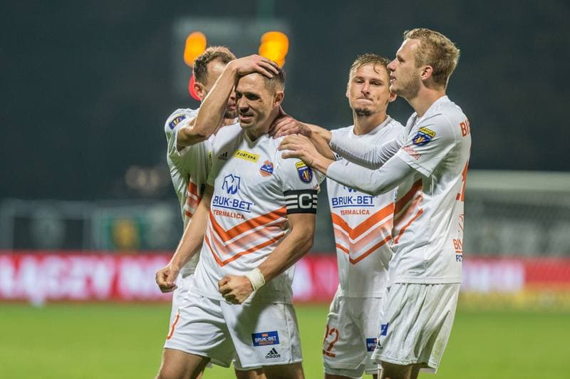 Football. Fortuna Puchar Polski. GKS Katowice - Bruk-Bet Termalica Nieciecza. 27.10.2021