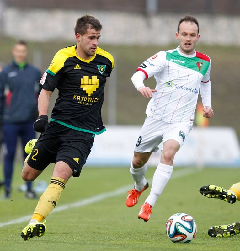 Football. I Liga. Zaglebie Sosnowiec - GKS Katowice. 29.11.2015