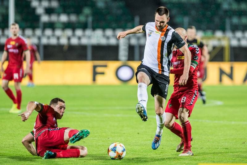 Football. Fortuna I Liga. Zaglebie Sosnowiec - Chrobry Glogow. 03.07.2020