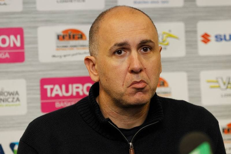 Basketball. MKS Dabrowa Gornicza. Press Conference. 08.12.2015