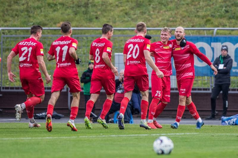 Football. Fortuna I Liga. GKS 1962 Jastrzebie - Skra Czestochowa. 14.11.2021