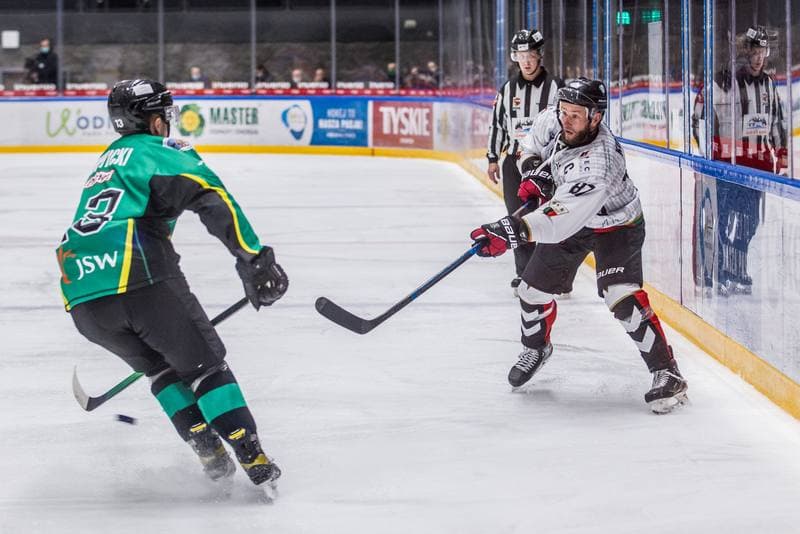 Ice Hockey. Polish Supercup. GKS Tychy - JKH GKS Jastrzebie. 20.10.2020