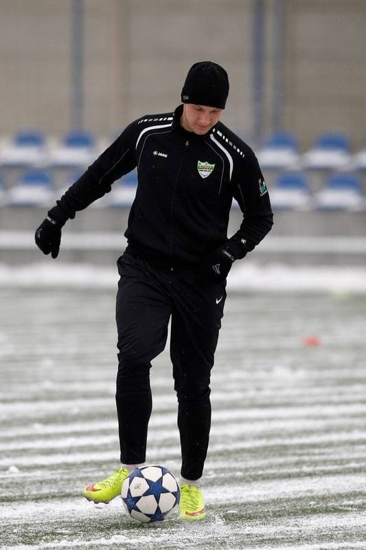 Football. Rozwoj Katowice. Training. 05.01.2016