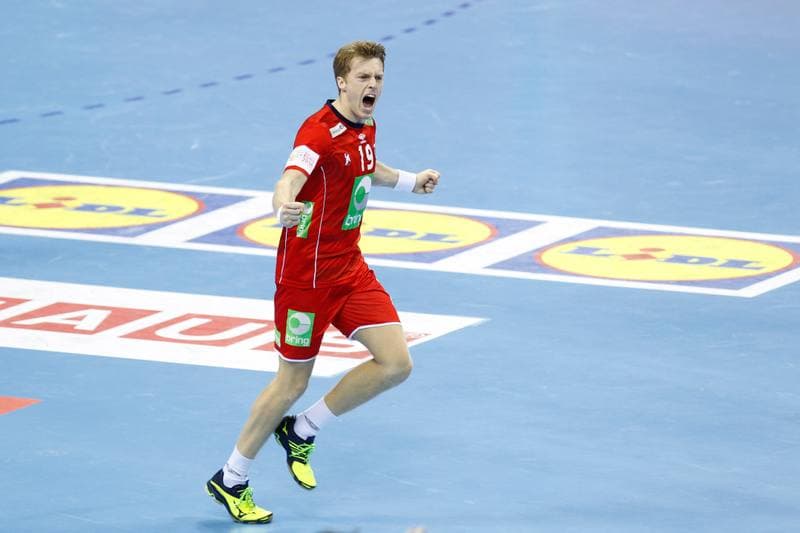 Handball. EHF Euro 2016. FYR Macedonia - Norway. 25.01.2016