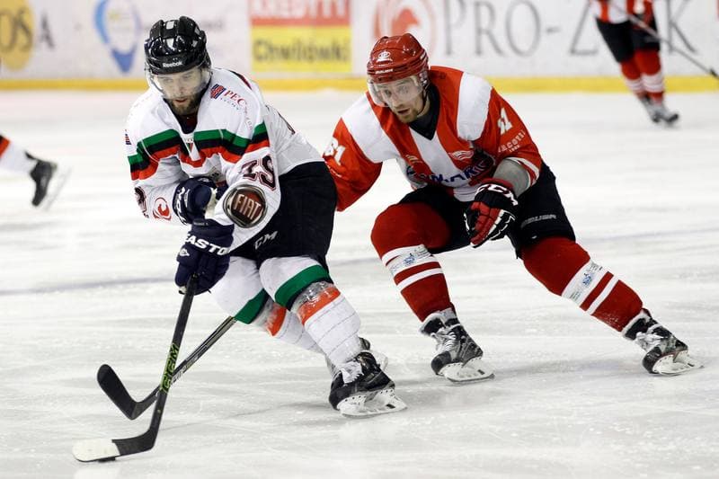 Ice Hockey. Polska Hokej Liga. GKS Tychy - Comarch Cracovia Krakow. 26.01.2016