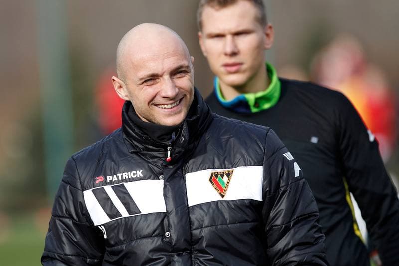 Football. Sparing. Zaglebie Sosnowiec - GKS Tychy. 27.01.2016