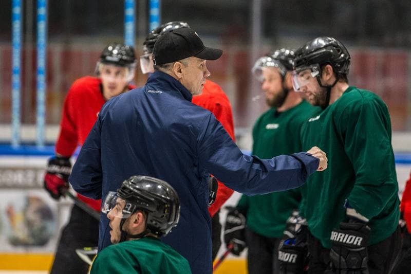 Ice Hockey. GKS Tychy. Training. 05.01.2022