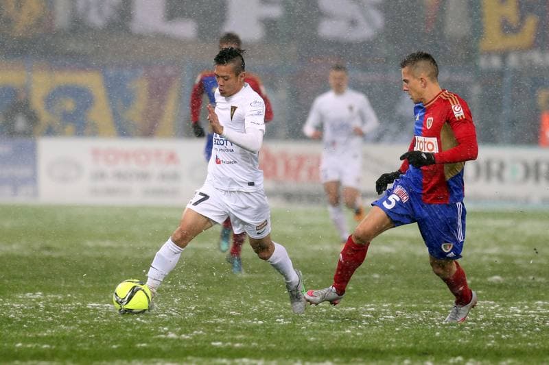 Football. Ekstraklasa. Piast Gliwice - Pogon Szczecin. 19.02.2016