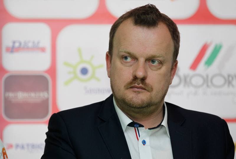 Football. Zaglebie Sosnowiec. Press Conference. 02.03.2016
