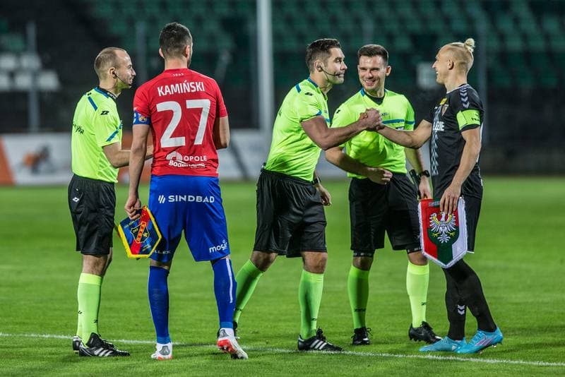 Football. Fortuna I Liga. Zaglebie Sosnowiec - Odra Opole. 25.02.2022
