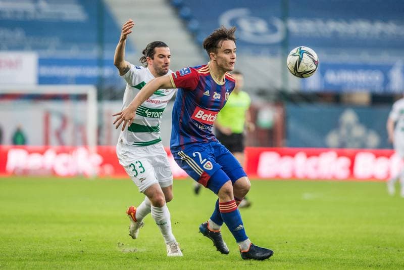 Football. PKO BP Ekstraklasa. Piast Gliwice - Lechia Gdansk. 12.03.2022
