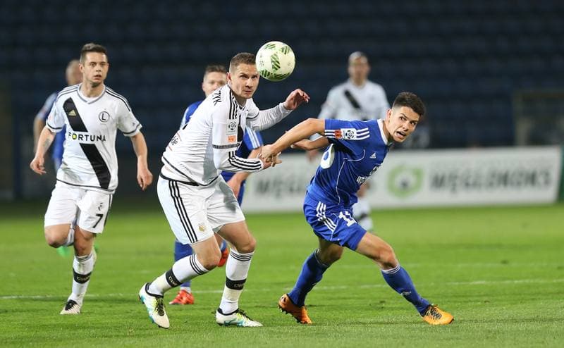 Football. Ekstraklasa. Ruch Chorzow - Legia Warsaw. 19.04.2016
