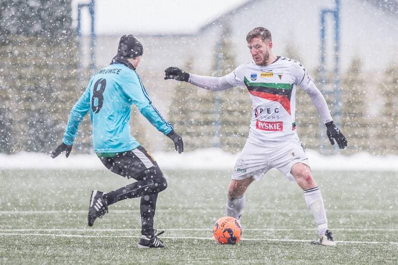 Football. Sparing. GKS Tychy - Pniowek Pawlowice. 13.02.2021