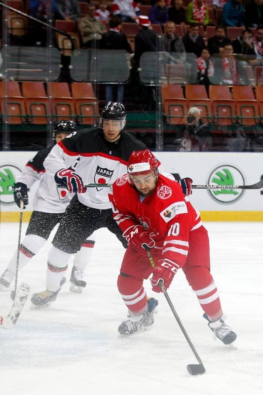 Ice Hockey. World Championship Division 1A. Poland - Japan. 29.04.2016