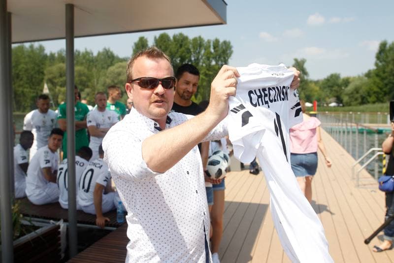 Football. Zaglebie Sosnowiec. Team Presentation. 21.07.2018
