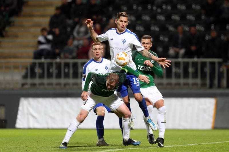 Football. UEFA Europa League. FK Jablonec - Dynamo Kyiv. 04.10.2018