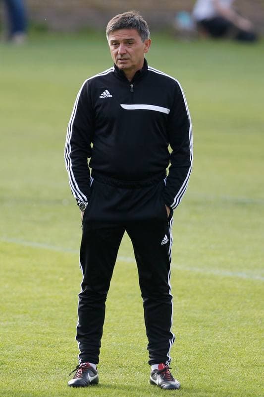 Football. Ruch Chorzow. Training. 09.06.2016