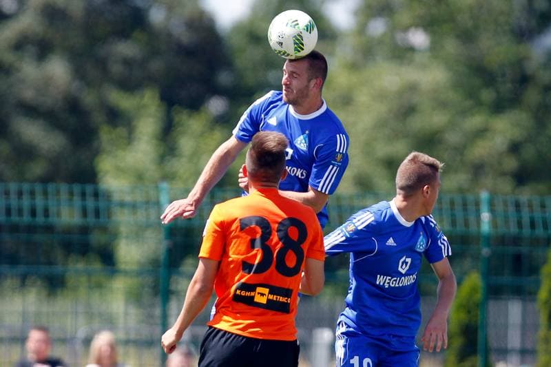 Football. Sparing. Zaglebie Lubin - Ruch Chorzow. 18.06.2016