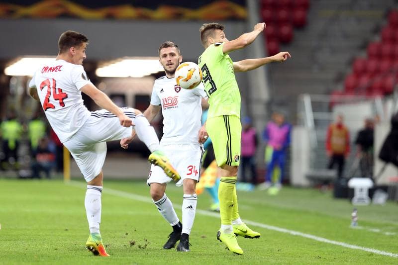 Football. UEFA Europa League. Spartak Trnava - Dinamo Zagreb. 25.10.2018
