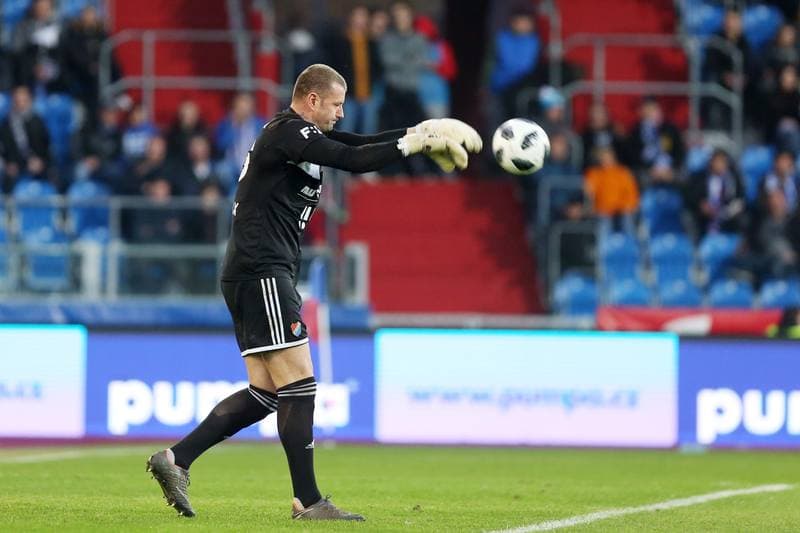 Football. Fortuna:Liga. Banik Ostrava - Viktoria Plzen. 03.11.2018