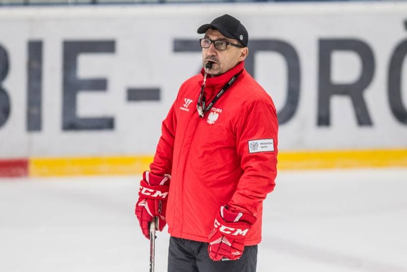 Ice Hockey. Poland national team. Training. 06.05.2021