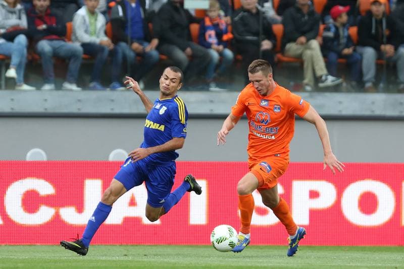 Football. Lotto Ekstraklasa. Bruk-Bet Termalica Nieciecza - Arka Gdynia. 18.07.2016