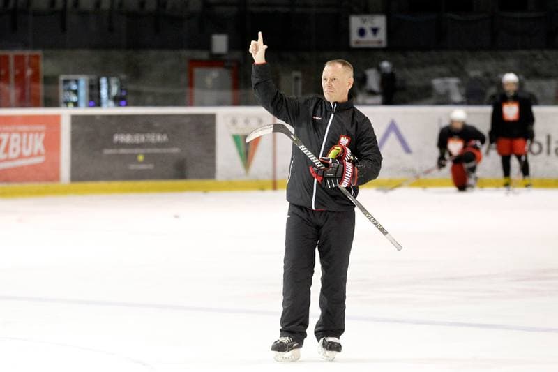 Ice Hockey. Poland national team. Training. 28.12.2018