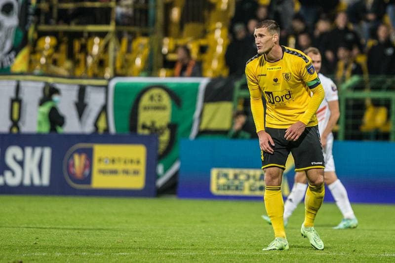Football. Fortuna Puchar Polski. GKS Katowice - Bruk-Bet Termalica Nieciecza. 27.10.2021