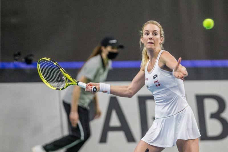 Tennis. Billie Jean King Cup. Poland - Brazil. 16.04.2021