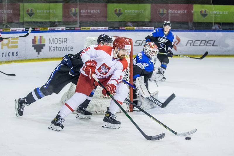Ice Hockey. Three Seas Tournament. Poland - Estonia. 18.04.2021