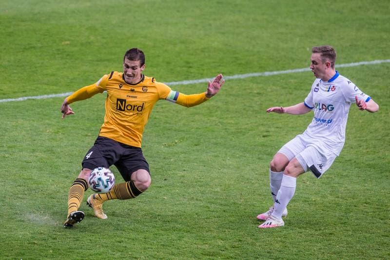 Football. eWinner II liga. GKS Katowice - Olimpia Elblag. 05.05.2021