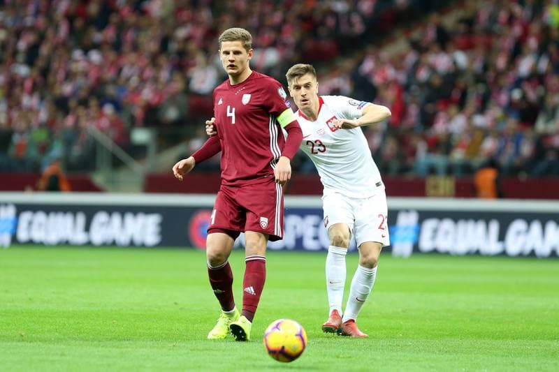 Football. Euro 2020 Qualifiers. Poland - Latvia. 24.03.2019