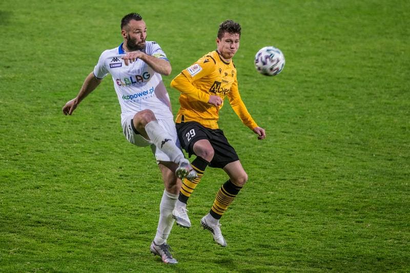 Football. eWinner II liga. GKS Katowice - Olimpia Elblag. 05.05.2021