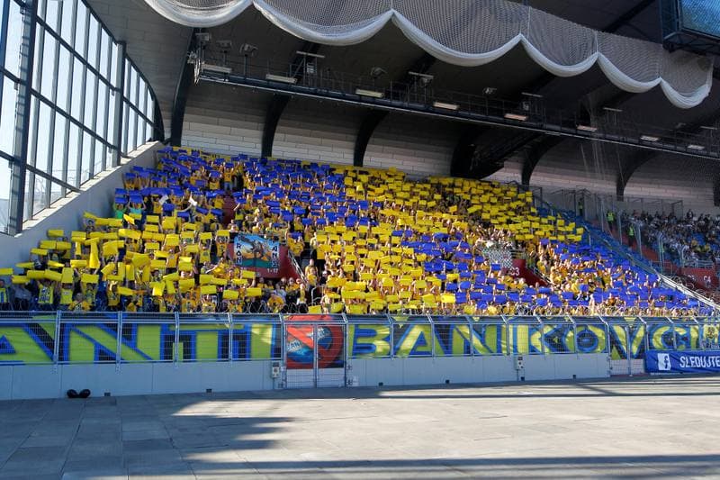 Football. Fortuna:Liga. Banik Ostrava - SFC Opava. 21.04.2019