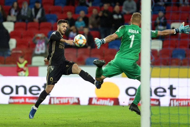 Football. Lotto Ekstraklasa. Gornik Zabrze - Zaglebie Sosnowiec. 29.04.2019