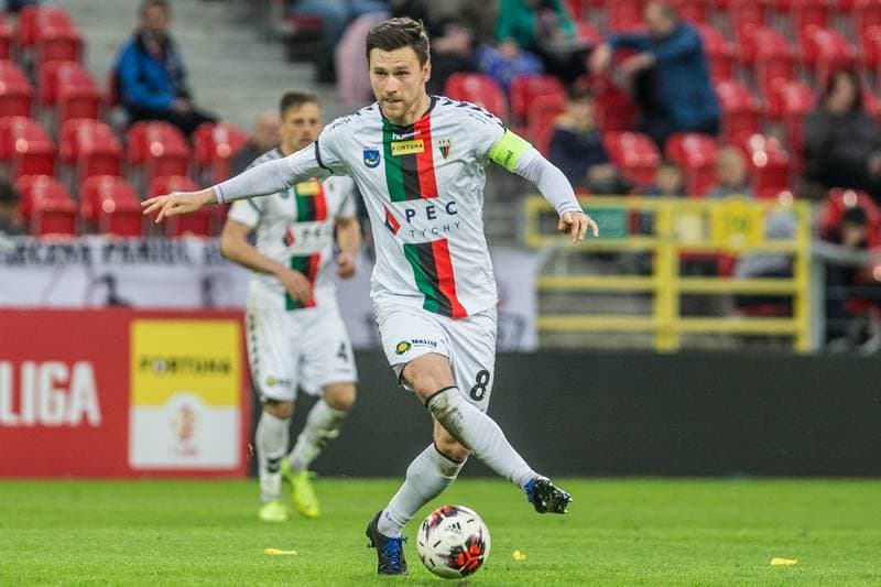 Football. Fortuna I Liga. GKS Tychy - GKS 1962 Jastrzebie. 01.05.2019