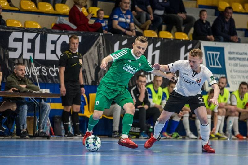 Futsal. Ekstraklasa. Clearex Chorzow - Rekord Bielsko-Biala. 06.05.2019