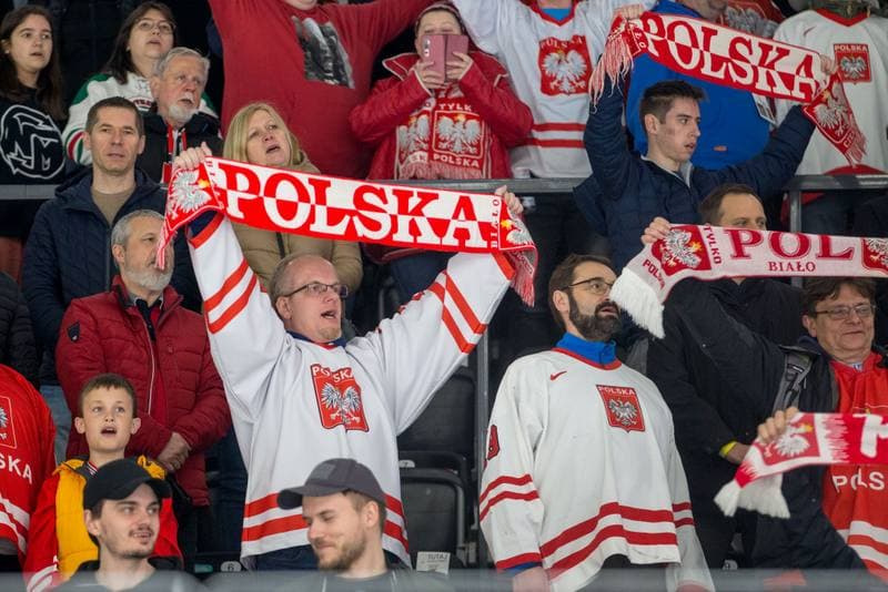 Ice Hockey. World Championship Division 1 Group B. Serbia - Poland. 29.04.2022