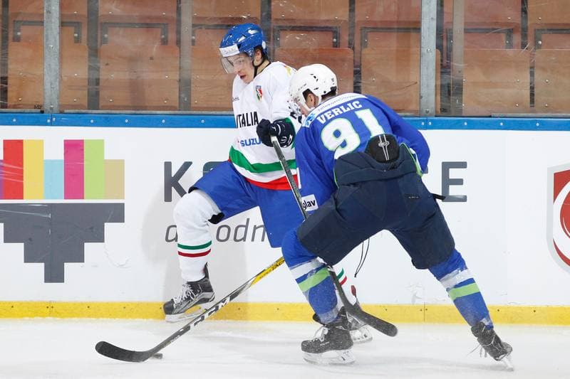Ice Hockey. Euro Ice Hockey Challenge. Slovenia - Italy. 10.02.2017
