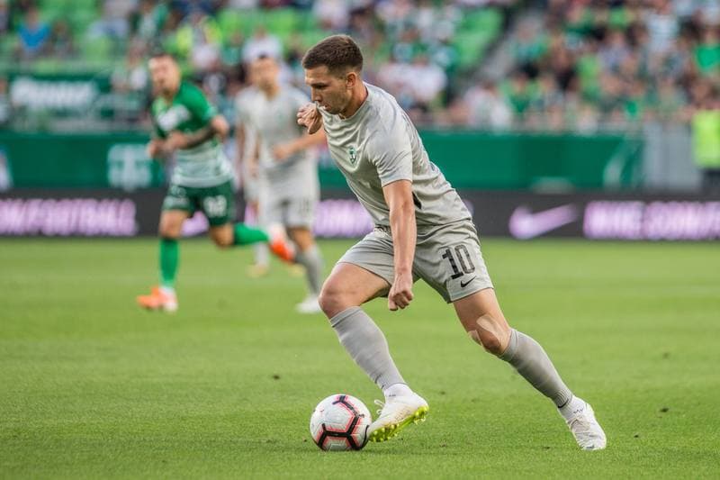 Football. UEFA Champions League. Ferencvaros Budapest - Ludogorets Razgrad. 10.07.2019