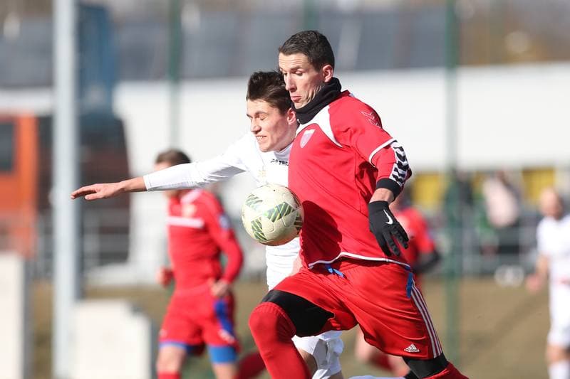 Football. Sparing. Zaglebie Sosnowiec - Polonia Bytom. 25.02.2017