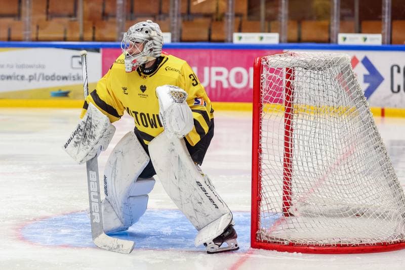 Ice Hockey. Tauron Hokej Liga. GKS Katowice - Zaglebie Sosnowiec. 01.10.2023