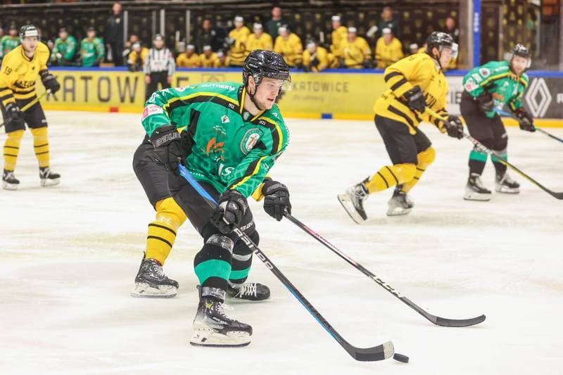 Ice Hockey. Tauron Hokej Liga. GKS Katowice - JKH GKS Jastrzebie. 22.10.2023